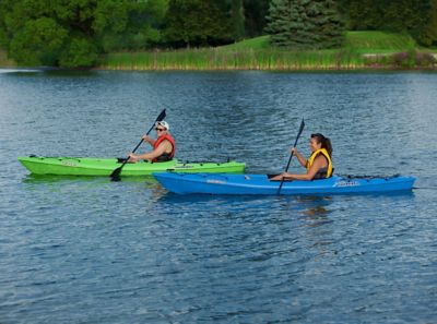 Image showing  Bali 12 SS, Sit-on Recreational Kayak with Paddle, Blue