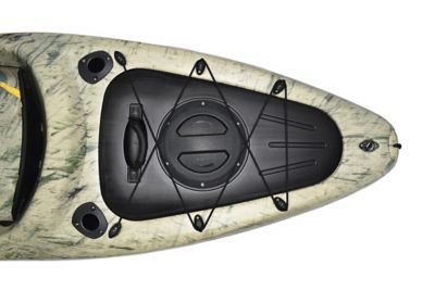 Image showing 5 th Sun Dolphin Journey 10 SS, Sit-on Fishing Kayak with Paddle, Grass