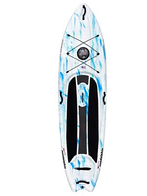 Image showing  Seaquest 10 Stand Up Paddleboard with Paddle, Blue Swirl