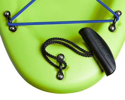 Image showing 8 th Sun Dolphin Patriot 8.6, Sit-on Recreational Kayak with Paddle, Citrus with Blue