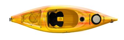 Image showing  Simcoe 10.4, Sit-in Recreational Kayak with Paddle, Tequila Sunrise