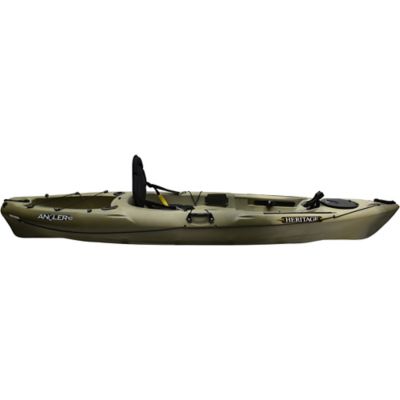 Image showing  10 ft. Heritage Angler Sit-on Fishing Kayak with Paddle, Camo