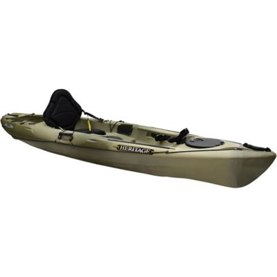 Image showing  10 ft. Heritage Angler Sit-on Fishing Kayak with Paddle, Camo