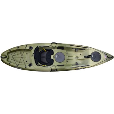 Image showing  10 ft. Heritage Angler Sit-on Fishing Kayak with Paddle, Camo