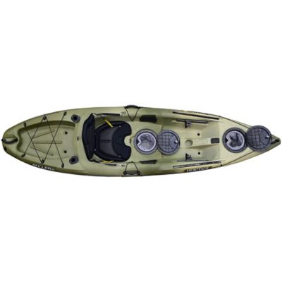 Image showing  10 ft. Heritage Angler Sit-on Fishing Kayak with Paddle, Camo