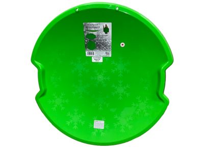 Image showing  Snow Saucer 3-Pack, Red, Blue, and Green, 26 in.