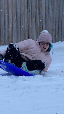 Image showing 5 th Sun Dolphin Snow Saucer 3-Pack, Red, Blue, and Green, 26 in.