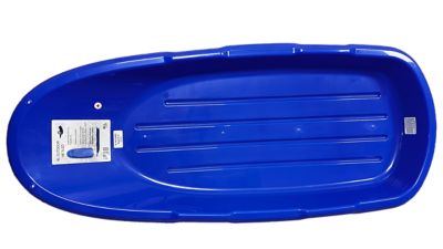 Image showing  Snow Sled 3-Pack, Red, Blue, and Green, 48 in.