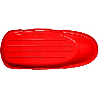 Image showing  Snow Sled 3-Pack, Red, Blue, and Green, 48 in.