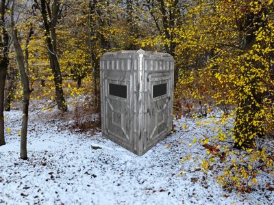 Image showing 7 th Outta Site 4-Sided Hunting Blind, Arctic