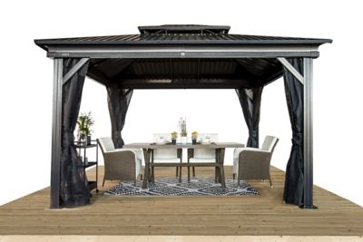 Image showing 8 th Sojag 10 x 12 x 7.5 ft. Wood Gazebo