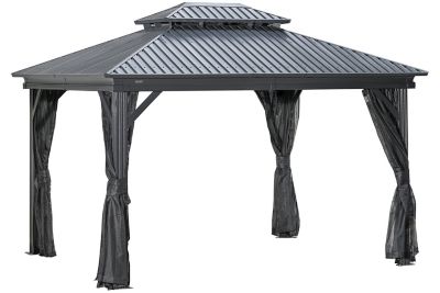 Image showing 9 th Sojag 10 x 12 x 7.5 ft. Wood Gazebo