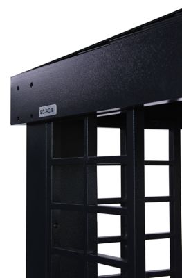 Image showing 7 th Sojag Havana 10 x 10 x 9 ft. Black Aluminum Frame Gazebo With Planters