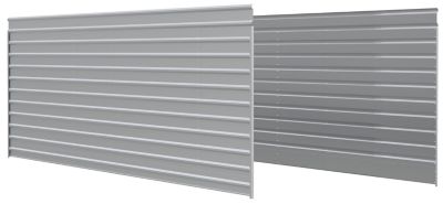 Image showing  29 x 9 ft. Eggshell Two Sided Steel Enclosure