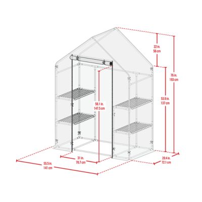 Image showing  Clear Mini Greenhouse