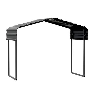 Image showing  10 x 6 x 7 ft. Charcoal 7 ft. Metal Canopy