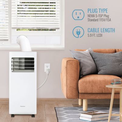 Image showing  8,500 BTU ASHRAE/5,000 BTU DOE Portable Air Conditioner with Remote