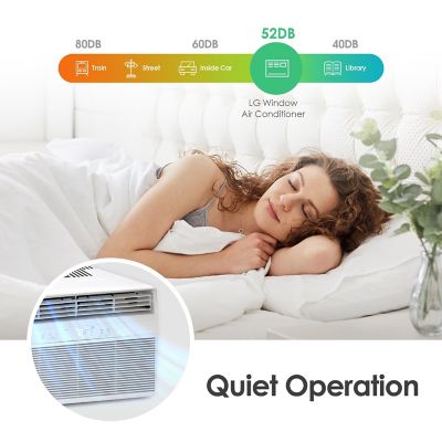 Image showing  8,000 BTU Window Air Conditioner with Remote, 115V