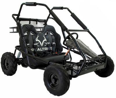 Realtree 196cc Gas-Powered Two-Seater Camo Go Kart, KT196-RT