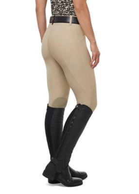 Image showing 1 th Kerrits Microcord Knee Patch Pocket Riding Tight