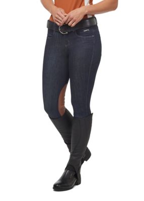 Image showing 0 th Kerrits Stretch Denim Knee Patch Riding Breech