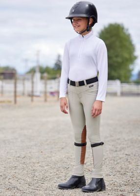 Image showing  Kids Ice Fil Lite Long Sleeve Riding Shirt