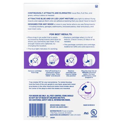 Image showing  Indoor Flying Insect Trap Starter Kit