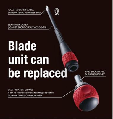 Image showing 7 th VESSEL Ball Grip JIS Screwdriver, 4 pc. Set