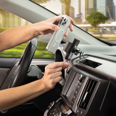 Image showing 8 th Nite Ize Squeeze Dash Mount for Mowers and Tractors