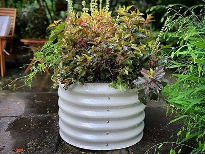 Image showing  17 in. 6 in 1 Modular Metal Raised Garden Bed