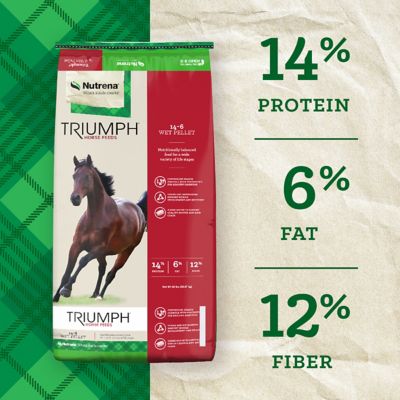 Image showing  14-6 Pelleted Horse Feed, 50 lb.