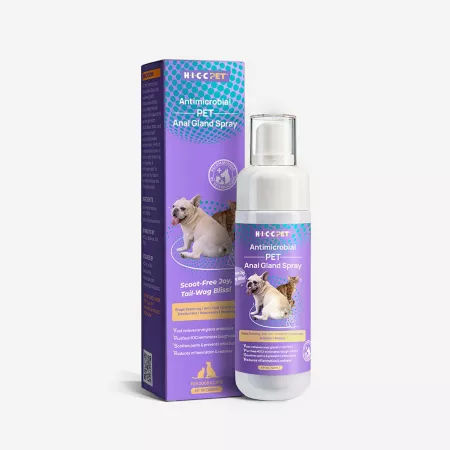 HICC Pet Antimicrobial Anal Gland Spray Hot Spot & Itch Relief