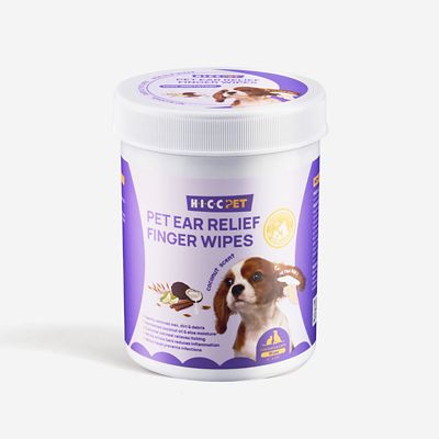 HICC Pet Pet Ear Relief Finger Wipes