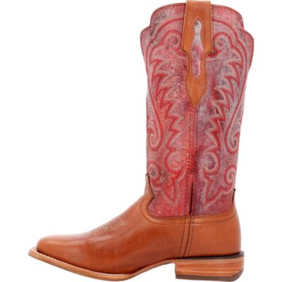 Image showing 4 th Durango Arena Pro Womens English Rose Square Toe Boot