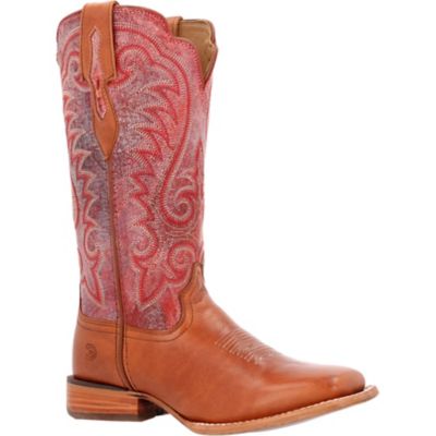 Image showing 0 th Durango Arena Pro Womens English Rose Square Toe Boot