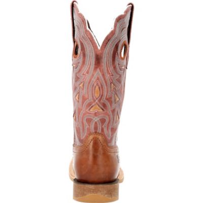 Image showing  Lady Rebel Pro Womens Burnished Rose Square Toe Boot