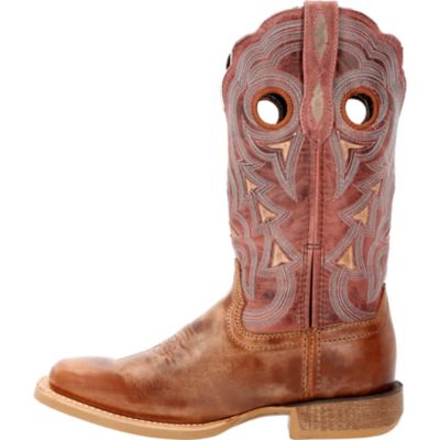 Image showing  Lady Rebel Pro Womens Burnished Rose Square Toe Boot