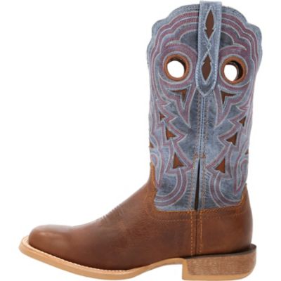 Image showing  Lady Rebel Pro Womens Periwinkle Square Toe Boot