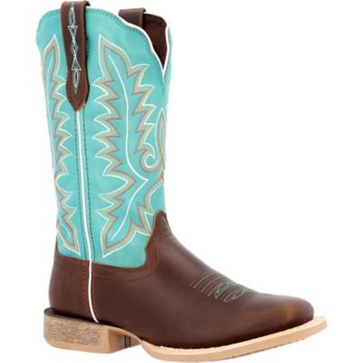 Durango Lady Rebel Pro Womens Arctic Blue Square Toe Boot