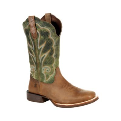 Durango X-treme A.C. Womens Olive Square Toe Boot