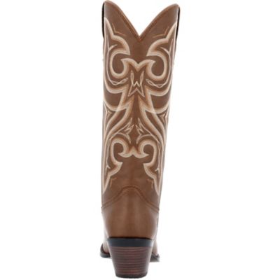 Image showing  Crush Womens Chocolate Snip Toe 13 in. Boot