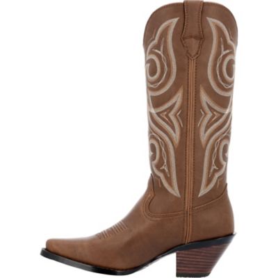 Image showing  Crush Womens Chocolate Snip Toe 13 in. Boot