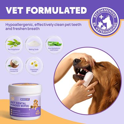 Image showing  Pet Dental Finger Wipes