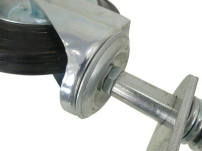 Image showing  8 in. Swivel Gate Cster Set With Universal Mounting Bracket