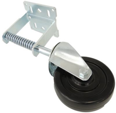 EZ Open 4 in. Swivel Caster With Universal Mounting Bracket