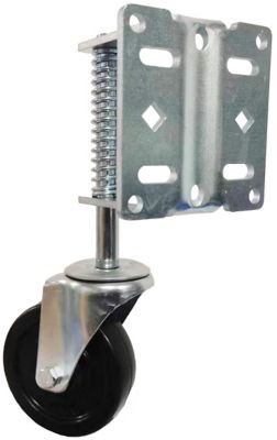 Image showing  4 in. Swivel Caster With Universal Mounting Bracket