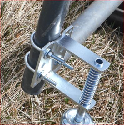 Image showing  4 in. Swivel Caster With Universal Mounting Bracket