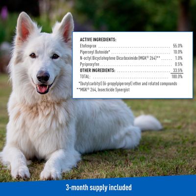 Image showing 7 th Adams Plus Flea & Tick Spot On for Dogs, X Large, 3 mo., 12 Weeks