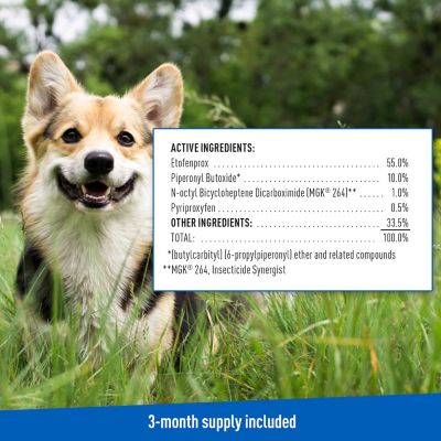 Image showing 7 th Adams Plus Flea & Tick Spot On for Dogs Medium 3 Months 12/cs