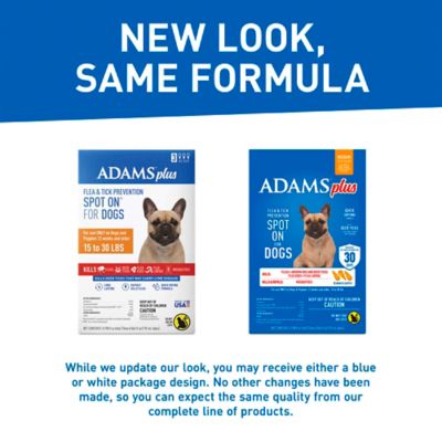 Image showing 9 th Adams Plus Flea & Tick Spot On for Dogs Medium 3 Months 12/cs